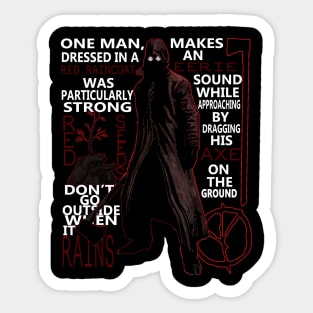 Deadly Premonition - Raincoat Killer Sticker